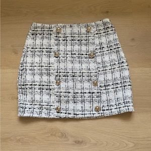Plaid Mini skirt